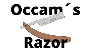 OCCAM´S RAZOR in 1 minute [upl. by Warder]