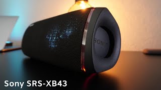 Sony SRSXB43 Review  The Hard Truth [upl. by Telracs432]