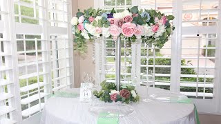 How to create your dream Wedding Centerpiece Affordable DIY [upl. by Nayar450]