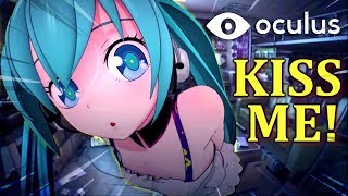 Hatsune Miku EATS ME In Virtual Reality [upl. by Cavill355]