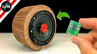 Cómo Hacer ALTAVOZ BLUETOOTH Casero con un MINI AMPLIFICADOR [upl. by Deys]