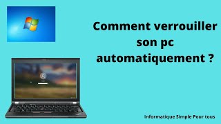 Comment verrouiller son pc automatiquement [upl. by Schober]