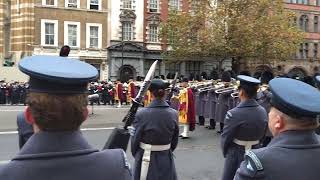 Remembrance day the Cenotaph 2024 [upl. by Rissa]