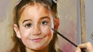 Learn how to paint a portrait by Ben Lustenhouwer [upl. by Otnicaj]