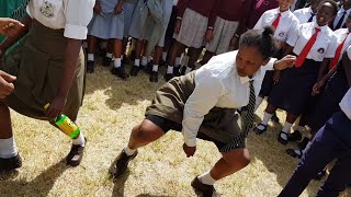 KENYAN HIGH SCHOOLERS  Kanyaga Lami challenge [upl. by Schiffman]