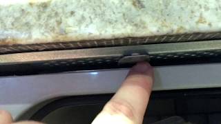 How to attach dishwasher to granite countertop [upl. by Furnary]