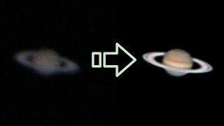 How to process a picture of Saturn using PIPP AutoStakkert and Registax File download included [upl. by Canty]