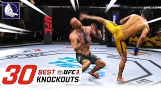 EA Sports UFC 3  Top 30 Best Knockouts 2 [upl. by Carmine350]