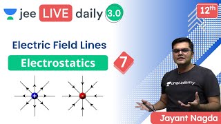 JEE Electrostatics L7  Electric Field Lines  Unacademy JEE  IIT JEE Physics  Jayant Nagda [upl. by Nollahs]