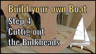 Wooden Boat Building Step 4 Bulkhead Construction [upl. by Xever]