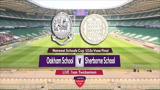 NatWest Schools U15 Vase 2015 FINAL Oakham School vs Sherborne School Highlights [upl. by Burchett]