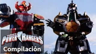 Power Rangers en Español  Super momentos de transformaciones [upl. by Bencion]