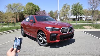 2021 BMW X6 xDrive40i Start Up Test Drive Walkaround and Review [upl. by Roddy277]