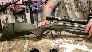 THE STOEGER S6000E UNDER LEVER AIRRIFLE IN 22SHOTS AND REVIEW [upl. by Kellia]