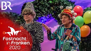 Heißmann amp Rassau als Witwen  Fastnacht in Franken 2020  Veitshöchheim  BR Kabarett amp Comedy [upl. by Alemac307]