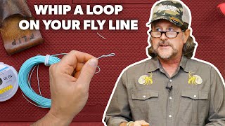 How to Whip a Loop on to a Fly Line [upl. by Latonia]