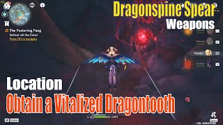 Obtain a Vitalized Dragontooth Genshin Impact [upl. by Nnayllas661]