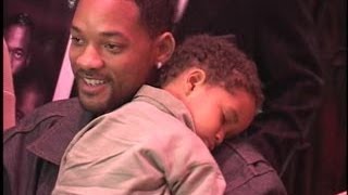 WILL SMITH brings sleeping toddler JADEN to play opening [upl. by Alieka908]