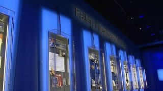 NASA unveils exhibit featuring Challenger Columbia wreckage [upl. by Aubert493]