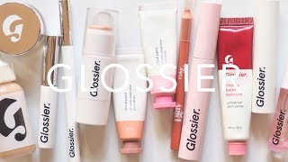 Glossier Makeup Routine  Fresh Full Face [upl. by Salangia]