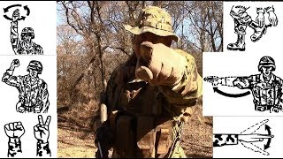 INFANTRYMANS GUIDE Basic Hand amp Arm Signals [upl. by Bal]