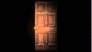 Door opening animation with sound From Resident Evil  Animazione apertura porta [upl. by Akenit]