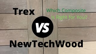 Trex vs NewTechWood [upl. by Cantu88]