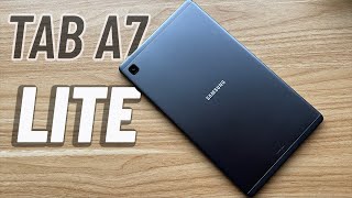 Samsung Galaxy Tab A7 Lite Unboxing amp Review  One Big Issue [upl. by Feldstein333]