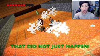 Youtubers React To Spleef Deaths In Minecraft Story Mode [upl. by Dnaletak]