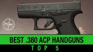 Top 5 Best 380 ACP Handguns [upl. by Auqinu]