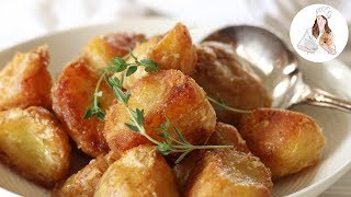 Roast Potatoes Recipe  Perfect Crispy Roast Potatoes [upl. by Per401]