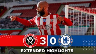 Sheffield United 30 Chelsea  Extended Premier League highlights  McGoldrick goals secure EPL win [upl. by Anicnarf947]