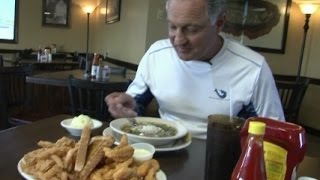 How to make Spahrs Seafood Gumbo amp Catfish Chips on Castin Cajun [upl. by Yeaton123]