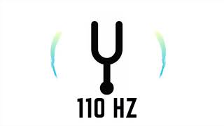 110 Hz Pure Tone Frequency  1 Hour [upl. by Drawoh]