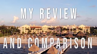 Excellence Riviera Cancun VS Excellence Playa Mujeres Review [upl. by Yecats]