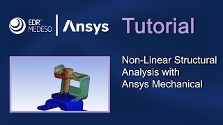 NonLinear Structural Analysis with Ansys Mechanical  Ansys Tutorials [upl. by Salokin]