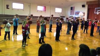 5th Grade Music  Eye of the Tiger  Windom Elementary Windom KS [upl. by Adna]