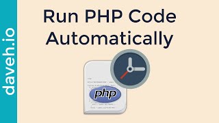 Run a PHP Script Automatically at a Specified Time [upl. by Qahsi]