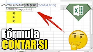 FORMULA  ContarSi PASO A PASO en Excel 2020📈 [upl. by Read115]