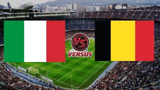 ITALY vs BELGIUM  UEFA NATIONS LEAGUE 2024 [upl. by Ellord398]