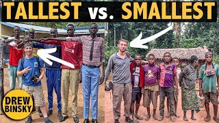 Worlds Tallest amp Smallest People are neighbors [upl. by Yadahs820]