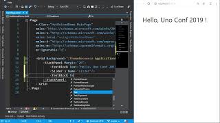 XAML Hot Reload Demo  Uno Platform [upl. by Douville]