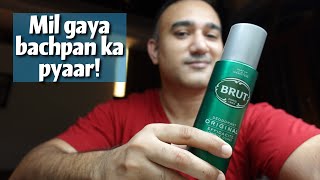 Brut Original Deodorant Review  The बाप of Mens Colognes since 1964 [upl. by Barlow929]