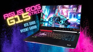 ASUS ROG STRIX G15 2021  REVIEW RTX 3060 RYZEN 7 5800H 16GB RAM [upl. by Tamanaha621]