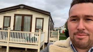 Static caravan sited on a site in Skegness ingoldmells beautiful [upl. by Chatwin]