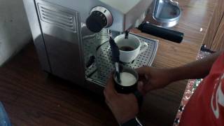 Welhome Kd210S2 Latte Art Test [upl. by O'Carroll529]