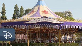 Sneak Peek of the Updated King Arthur Carrousel  Disneyland Resort [upl. by Willtrude30]