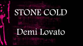 Stone Cold  Demi Lovato  Lower Key Karaoke 3 [upl. by Bria]