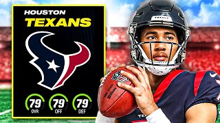 I Rebuilt the Houston Texans in Madden 24 [upl. by Yxel]