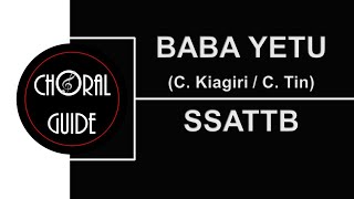 Baba Yetu  SSATTB [upl. by Jere464]